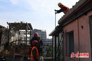 北京西花市大街可视范围内最后违建开拆 这些设施 重见天日
